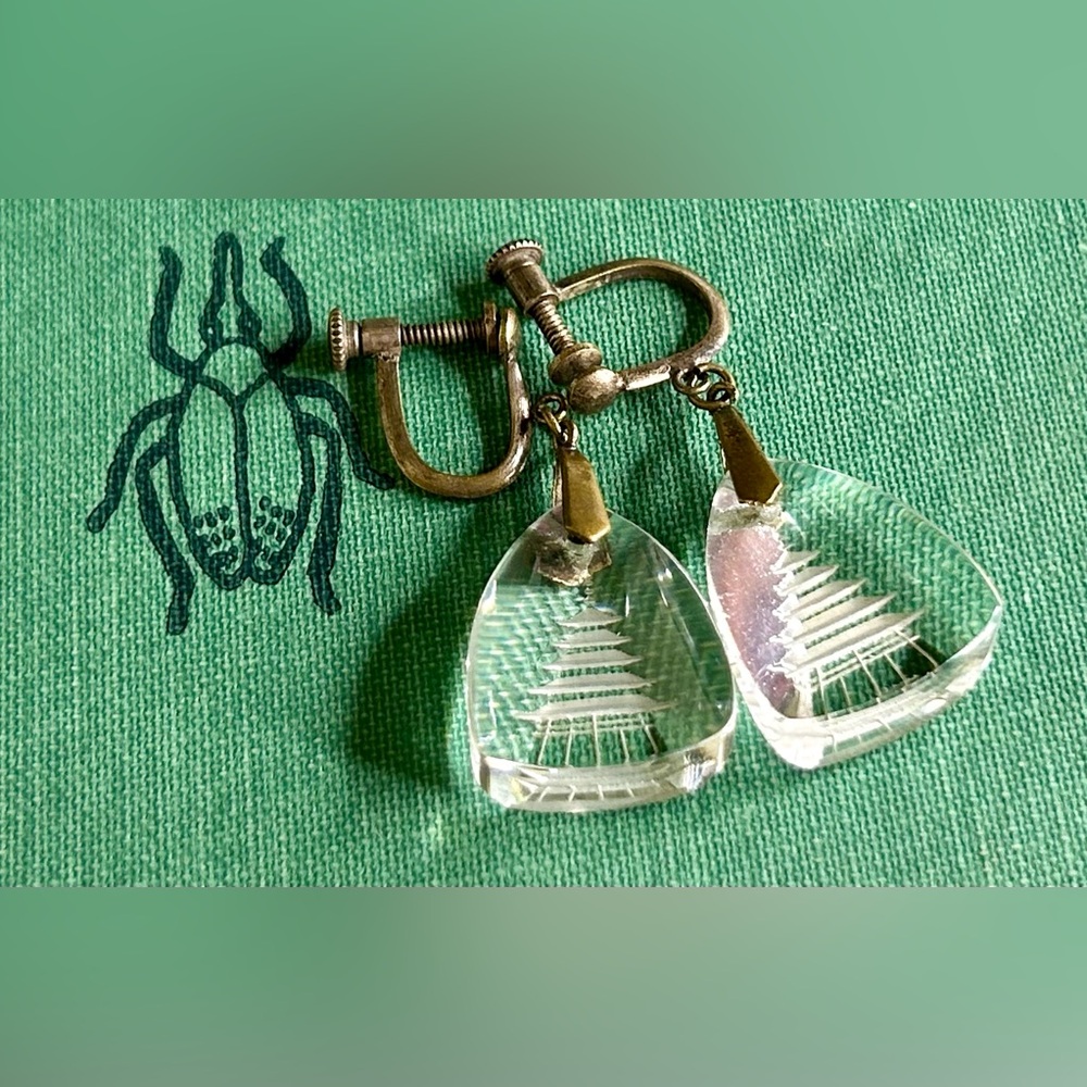 Antique Screw-Back Earrings